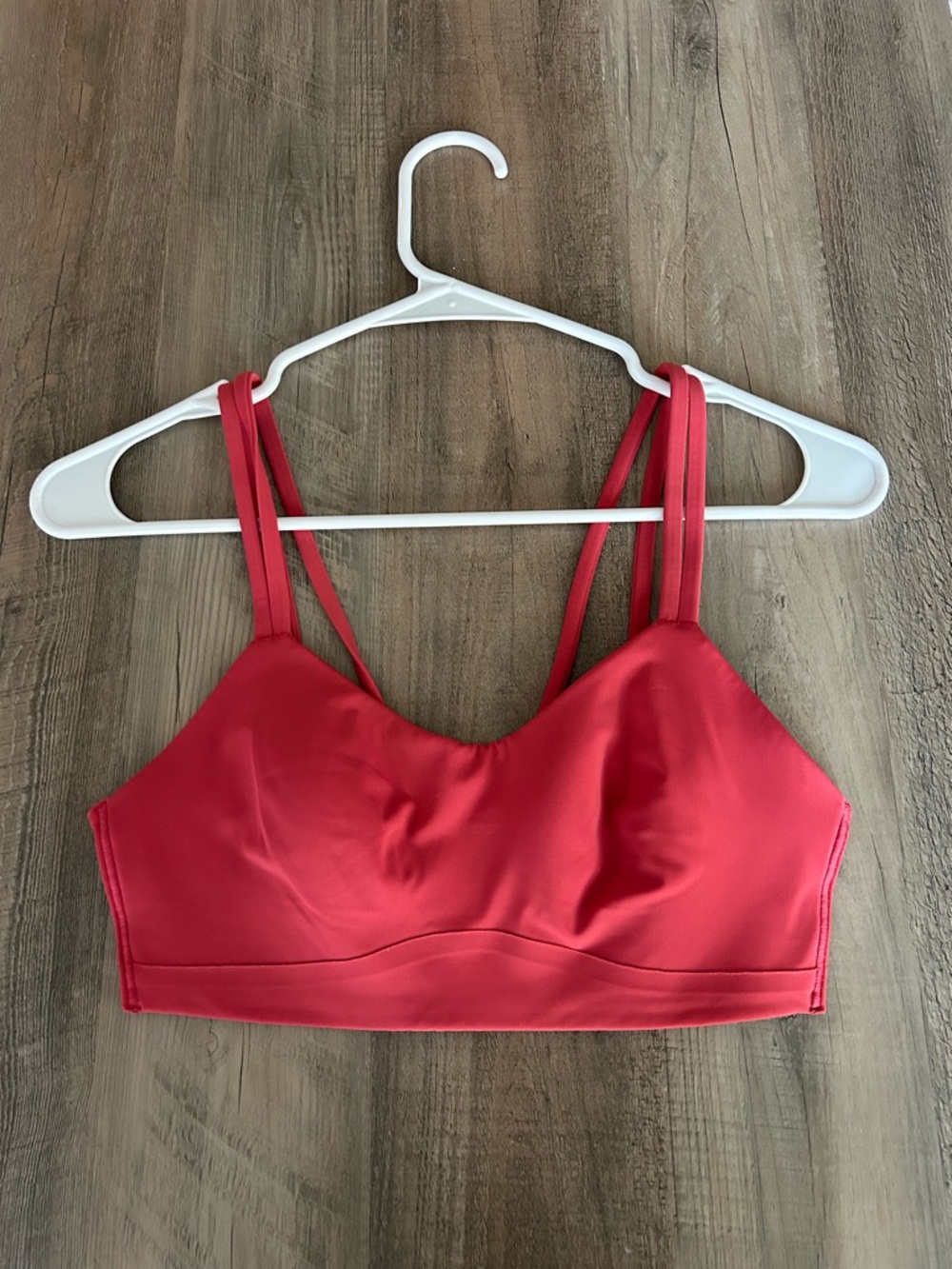 Lululemon Like a Cloud Bra Sz 4 *Desert Red* b/c cup